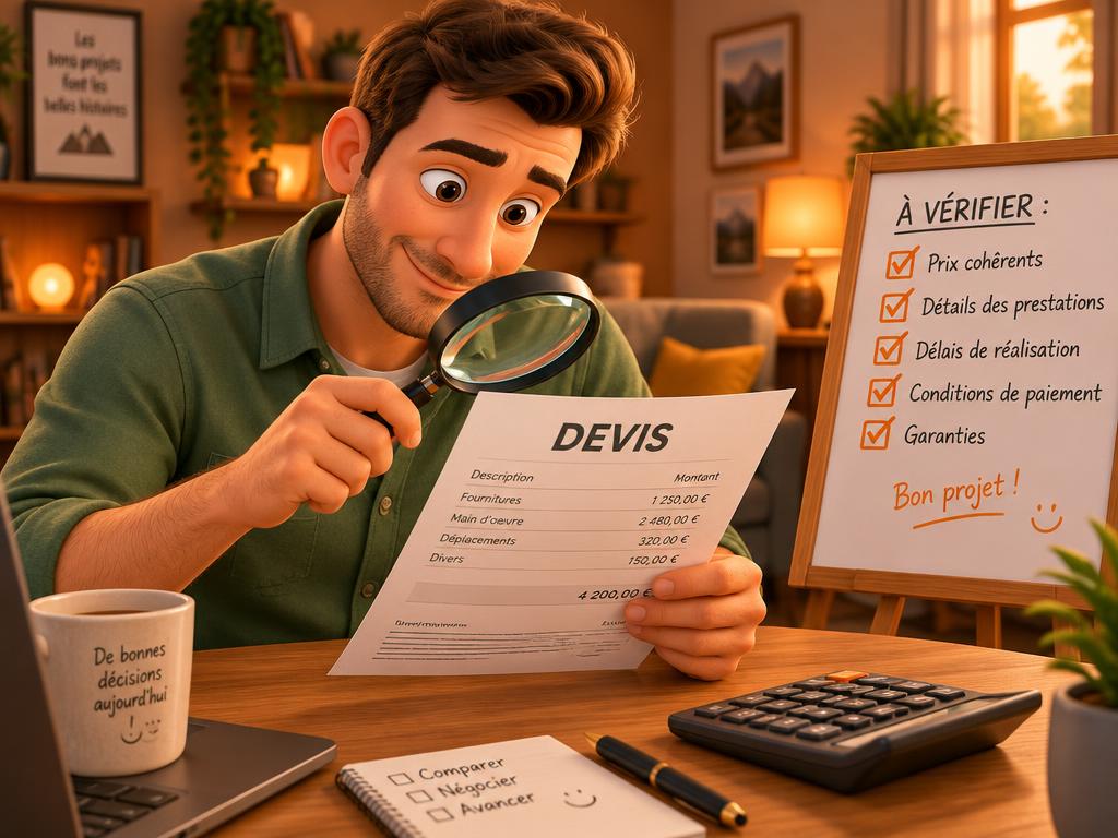 Analyse du devis à la loupe